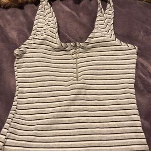 striped tank top